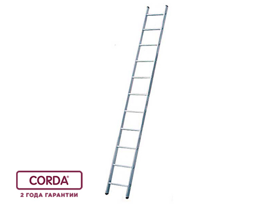 Лестница приставная, 10 ступенек, Krause Corda 010100