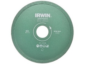 Алмазный диск сплошной D150мм/25,4/22,2мм IRWIN 10505936