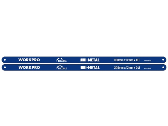 Полотно по металлу Bi-metall (сред зуб 24)  300 mm (упаковка 5шт) WORKPRO