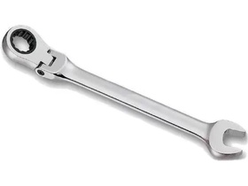 Ключ комбинированный трещоточный удлиненный, CrV, 10 мм., длина 160 мм.