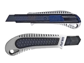 Нож строительный WCM004 PREMIUM  х 1шт/уп. метал.рукоятка, 18 мм WILPU