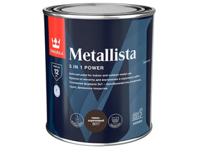 Краска по ржавчине METALLISTA коричн./темно-коричн. 0,8л