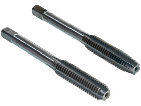 Метчики метрические, легированная сталь, набор 2 шт, М8х1,25 мм, FIT