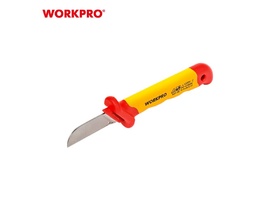 Нож диэлектрический с прямым лезвием  50x180мм (до 1000В ) WORKPRO