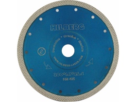 Диск 200*22,2/25,4 турбо по керамограниту HILBERG 1,7 мм Х-тип HM405