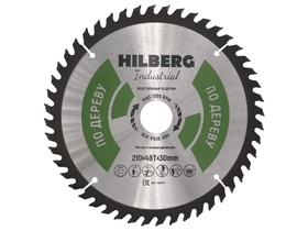 Диск пильный Hilberg Industrial Дерево 210*30*48Т HW211