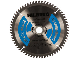 Диск пильный Hilberg Industrial Алюминий 216*30*80Т HA216