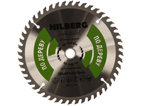 Диск пильный Hilberg Industrial Дерево 180*20/16*24Т HW180