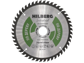 Диск пильный Hilberg Industrial Дерево 210*30*24Т HW217