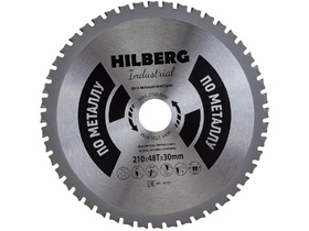 Диск пильный Hilberg Industrial Металл 210*30*48Т HF210