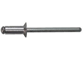 Заклёпка HARPOON 6,4х12 Сталь/сталь, потайной бортик