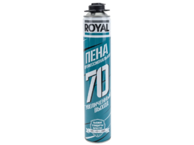 Пена монтажная проф. ROYAL 70л  лето 870 мл.