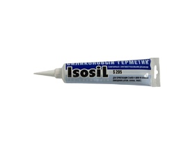 Силиконовый герметик ISOSIL S205 санитарный белый, 115 мл